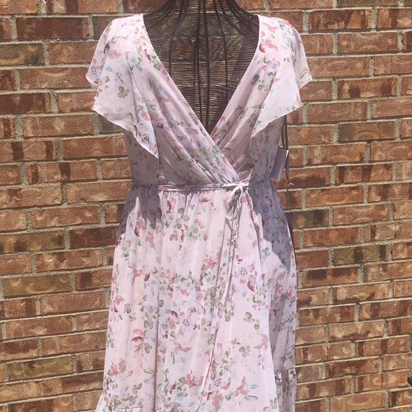 Vera Wang Floral Maxi - Picture 4 of 7